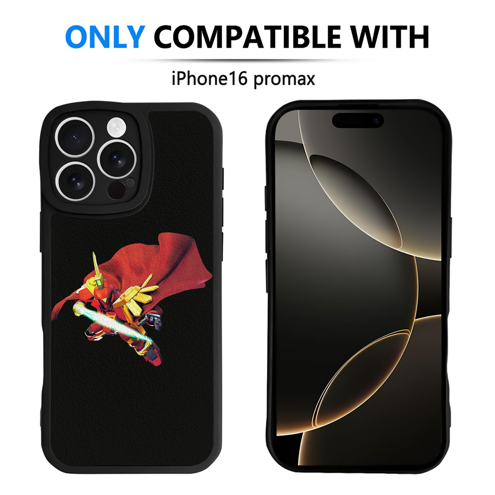 （画像用） 機動戦士ガンダム Mobile Suit Gundam 【iPhone 16シリーズ対応】シリコンスマホケース（レザー調） 材質：シリコン